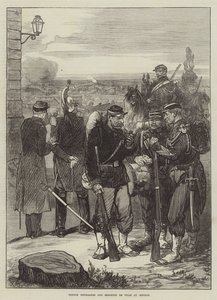 Meudon'da Fransız Jandarma ve Sergents de Ville